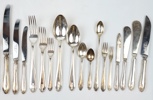 Bestickservis, 185 delar, nysilver, ''Vasa''.