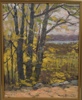 John Öhvall, olja på pannå, 2 st, signerade.