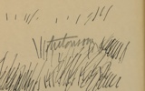 Oscar Antonsson, tusch, signerad.