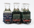 Märklin, ellok, 3 st, SEH800 1101 och SET800 E44039.