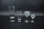 Glasservisdelar, 24 st, Boda glasbruk.