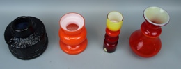 Vaser, 4 st, glas.