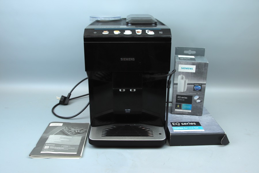 Kaffemaskin, helautomatisk, Siemens, EQ500.