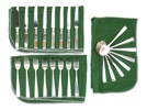 Bestickservis, 24 delar, silver, ''Rosenholm''.