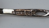 Moccaskedar, 12 st, silver, ''Rosen''.