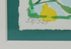Lena Linderholm, litografi nr 58/325, signerad.