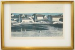Ola Billgren, litografi nr 83/260, signerad, daterad  1968.
