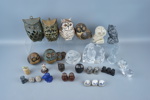 Ugglesamling, 29 st, olika material. 