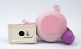 Figuriner, 2 st, keramik, Penguin Books, Royal Doulton, England och Barbapapa, At & Kodannsha.