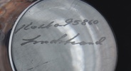 Vicke Lindstrand, figuriner, 4 st, glas, uggla och igelkottar, Kosta.