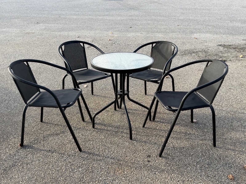 Trädgårdsgrupp, 5 delar.