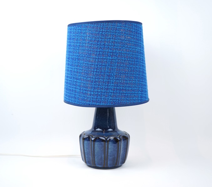 Einar Johansen, bordslampa, stengods, Söholm, Bornholm, Danmark.