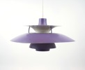Poul Henningsen, taklampa, lackerad plåt, ''PH 5'', Louis Poulsen, Danmark.