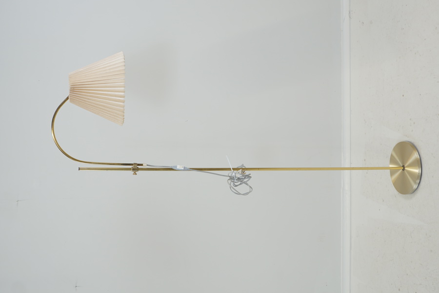 Golvlampa, mässing, MS Belysning.