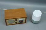Radio, "Model One", Tivoli Audio, och Google Home.