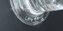 Lasse Åberg, glas, 12 st.