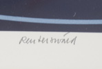Carl Fredrik Reuterswärd, litografier, 4 st, nr 143/200, signerade.