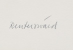 Carl Fredrik Reuterswärd, "Abracadabra", litografier, 4 st, nr 15/200, signerade.