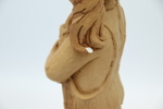 Lee Bortin, figuriner, 8 st, keramik, Chicago, signerade.