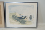 Gustav Rudberg, litografier, 3 st, numrerade och signerade.