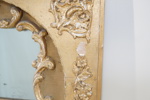 Spegel, förgylld ram och bronserad ram, empire, 1800-talets första del.