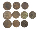 Mynt, 10 st, Sverige, 1700-tal.