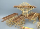 Märklin, bro m.m, ett parti, 1900-tal.