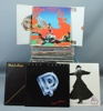 Vinylskivor i plastback, ett parti, mest rock, bl.a Uriah Heep.