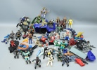 Actionfigurer, ett parti, plast, bl. a Kenner.