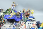 Actionfigurer, ett parti, plast, bl. a Kenner.