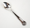Kaffeskedar, 10 st, silver, ''Sachsisk''.