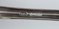 Matskedar, 6 st, silver 875, Jugend.