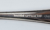 Kaffeskedar, 10 st, silver, ''Disa''.