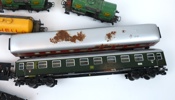 Märklin, vagnar, ett parti.