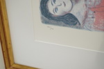 Marc Chagall, efter, "Floral bouquet", tryck, numrerad 485/500, signerad i trycket.