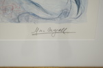 Marc Chagall, efter, "Floral bouquet", tryck, numrerad 485/500, signerad i trycket.