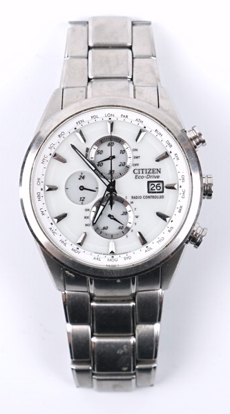 Armbandsur, herr, Citizen Eco-Drive, Radio controlled.