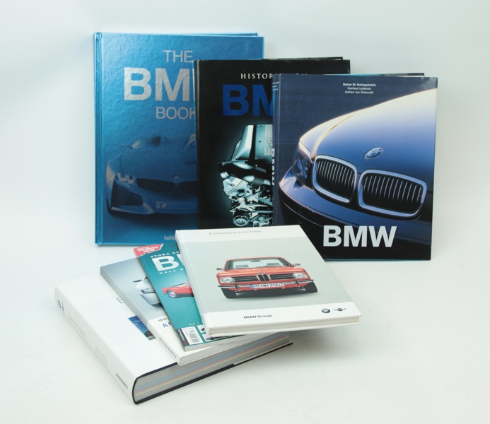 Böcker om BMW, 7 st.