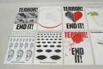 Gert Jacobsson och Anders Österlin, Mini-posters, 10 st, kommer i mapp, 1977-1982.