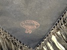 Duk, broderat siden, nr 570. K.A. Almgrens sidenväveri, Stockholm.