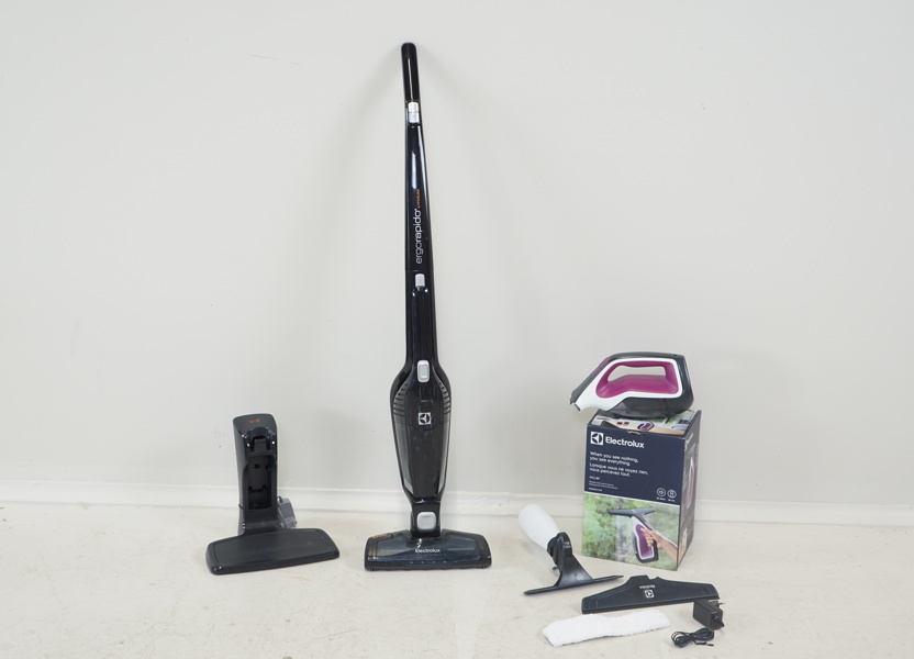 Skaftdammsugare och fönsterputsare, Electrolux.