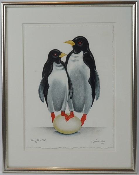 Hans Verduijn, orginaletsning nr 34/75, signerad.