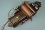 Väggtelefon, L M Ericsson, Stockholm, 1900-talets början.