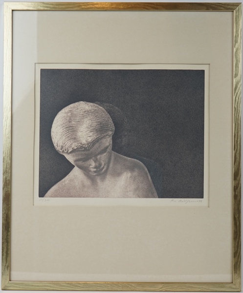 Ola Billgren, litografi nr 39/200, signerad, daterad -79.
