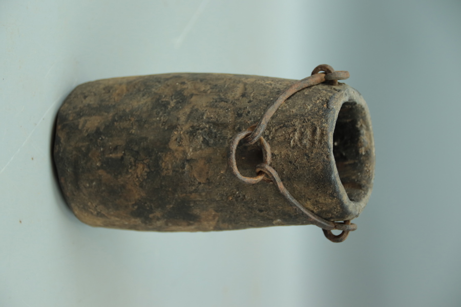 Snigelhink, trä och metall, 1800-tal.