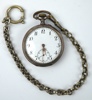 Fickur, 2 st, silver 800, bl.a Borel, 1800/1900-tal.