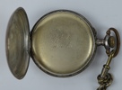 Fickur, 2 st, silver 800, bl.a Borel, 1800/1900-tal.