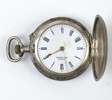 Fickur, 2 st, silver 800, bl.a Borel, 1800/1900-tal.