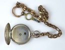 Fickur, 2 st, gulmetall, bl.a Vigilant, Schweiz, 1900-tal.
