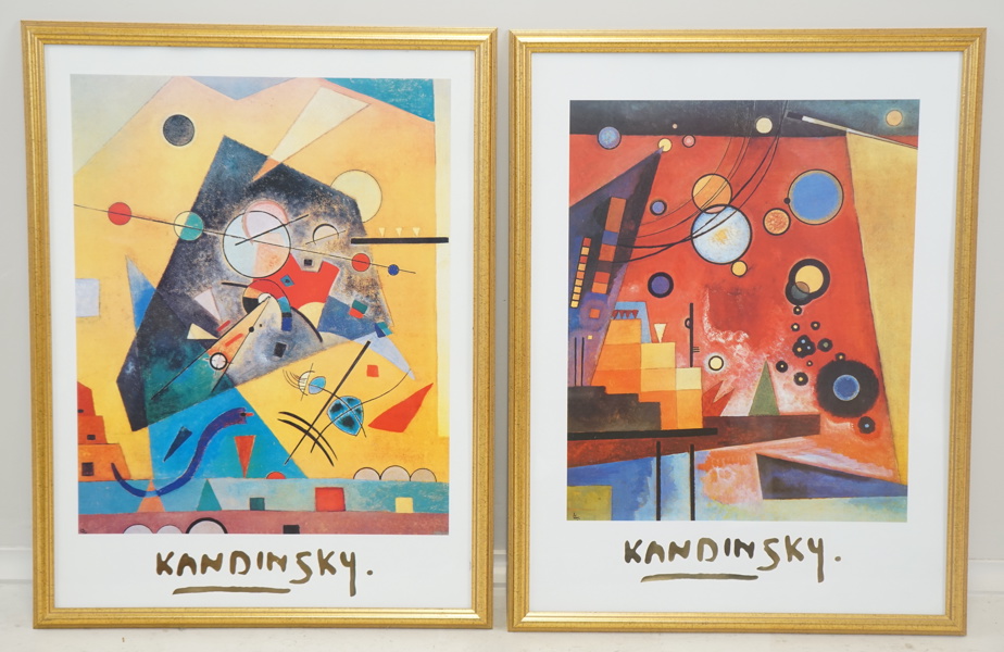 Vasilij Kandinsky, posters, 2 st.